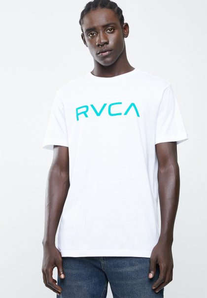 Big RVCA Cotton Tee - White